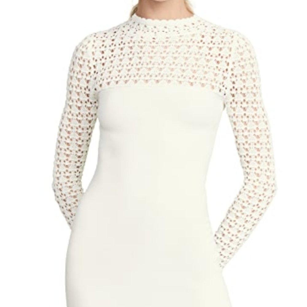 Ronny Kobo Magda Sweaterdress White Medium